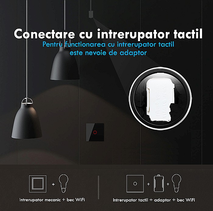 Bec inteligent WiFi, RGB, soclu E27 [9]