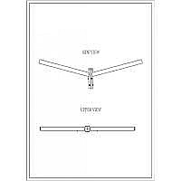 Brat Dublu Drept 180° 0.5m [1]