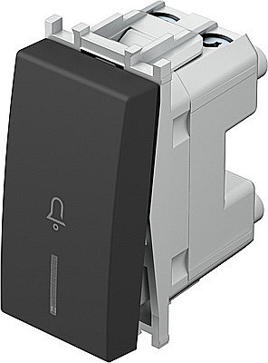 Buton cu LED Simplu TEM 1M 16A IP20 Negru TEM-SM11SBIN01 [2]