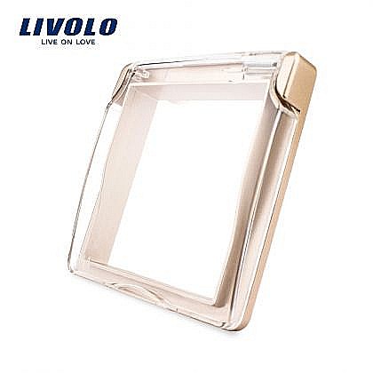 Capac de protectie impotriva apei pentru prize auriu [1]