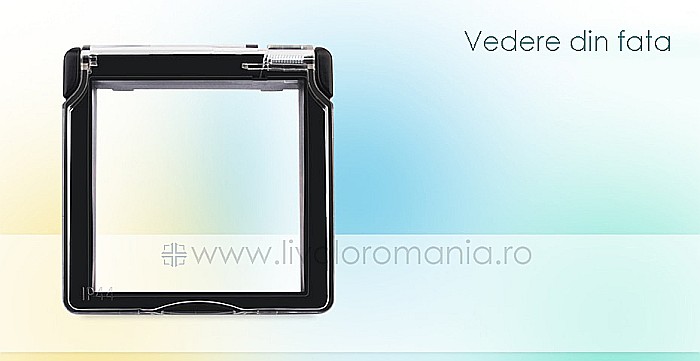 Capac de protectie impotriva apei pentru prize gri [3]