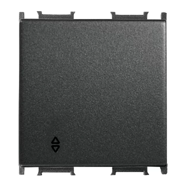 Capac intrerupator cap scara 2M 16AX 250V negru [1]