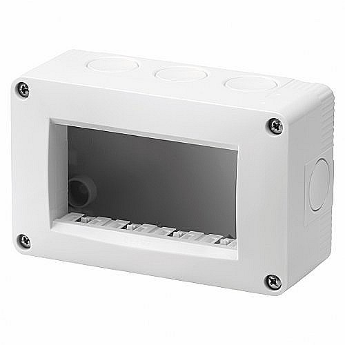 Carcasa aparenta modulara pentru 4 module, IP40, Gri [1]