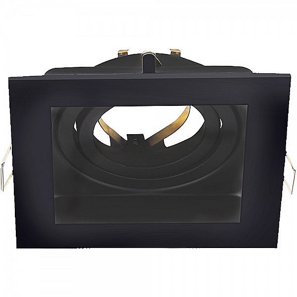 CARCASA  NEGRU PATRAT PT GU10 BETA-RS1 [1]