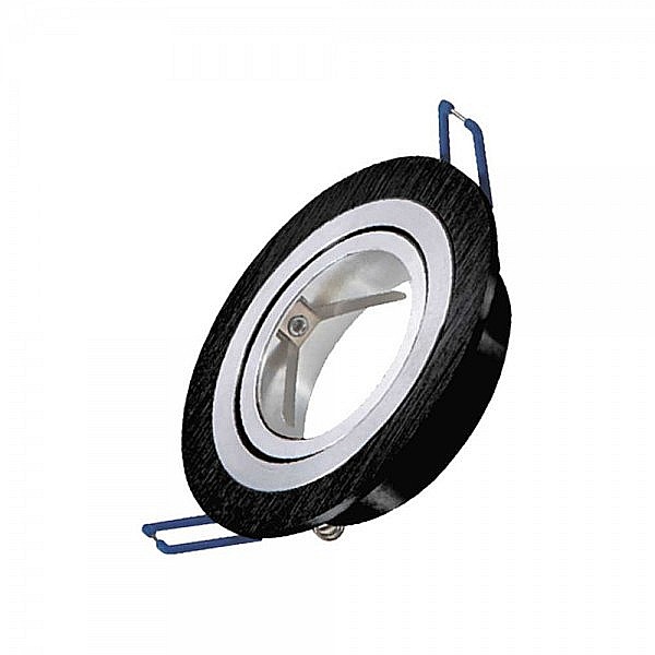 CARCASA PENTRU GU10/GU5.3 NEGRU SPOTTI-S [1]