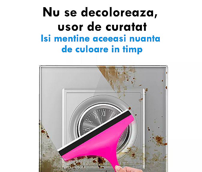 Ceas de perete, 2M alb [6]