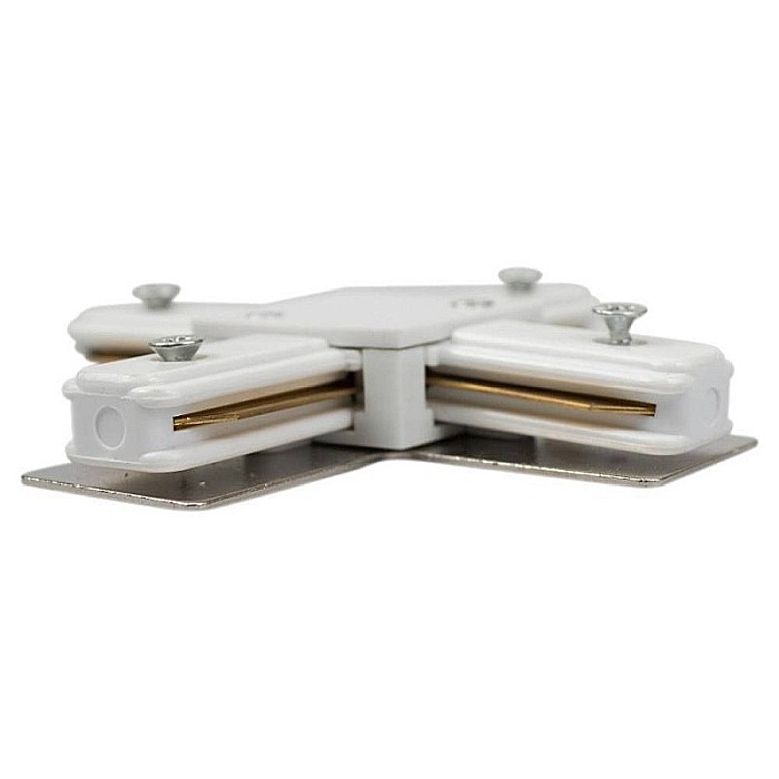 Conector 4x90° WJ-XC03 compatibil doar cu sina monofazata proiector Alb WJ-D02 [1]