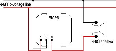 Controller volum 4-8 ohm 35W 2M TEM [4]