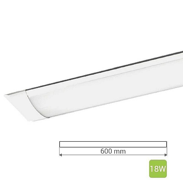 Corp de iluminat slim liniar cu LED 18W, 3780lm - 50 000H, LED Market, LM80 60cm [1]