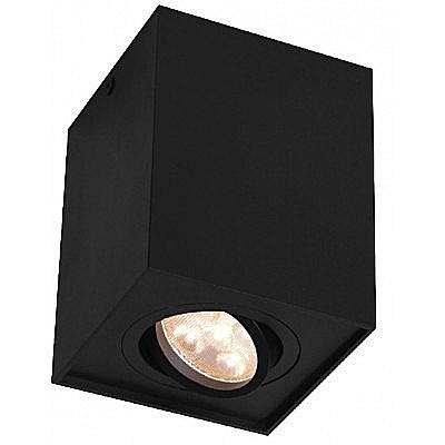 Corp pătrat 1XGU10 GAMA-SS IP20 negru [1]