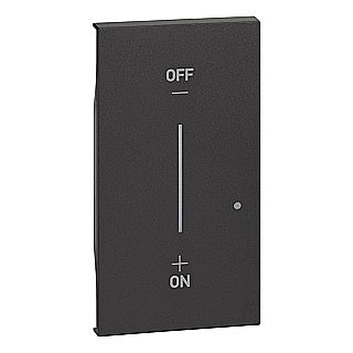 COVER WIRELESS LIGHT SWITCH BLACK Living Now [1]
