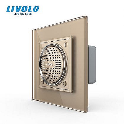 Difuzor cu Bluetooth, 2M, cu rama sticla auriu [1]