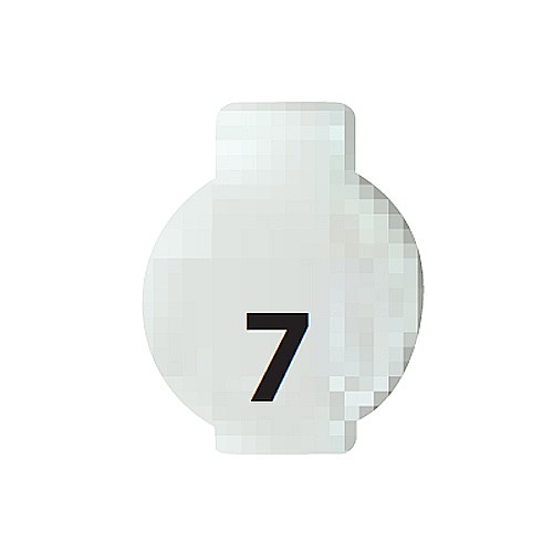 Disc simbol iluminabil 7 (sapte) SY/WH [1]