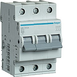 Disjunctor 10A, 3P, 6kA, B [1]