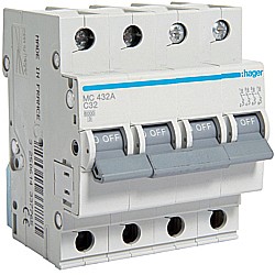 Disjunctor 4P, 32A, 6kA, C [1]