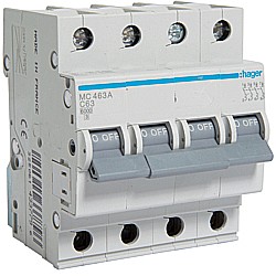 Disjunctor 63A, 4P, 6kA, C [1]