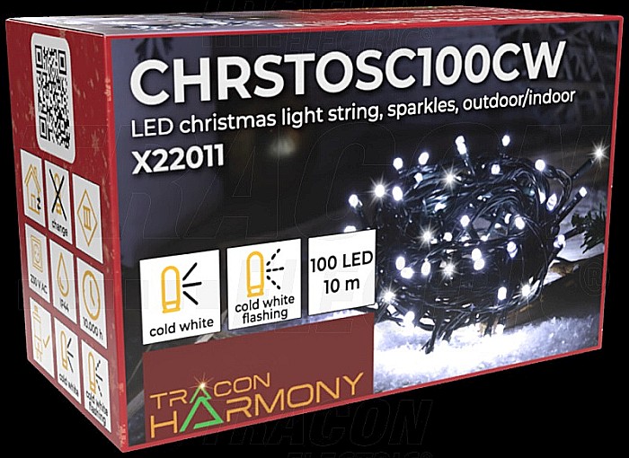 Ghirlanda de Craciun 3.6W 13000K 10m [7]