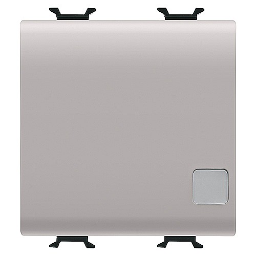 GW13173 Buton 16A 1P NO 2 module CH/Bej Satin [1]