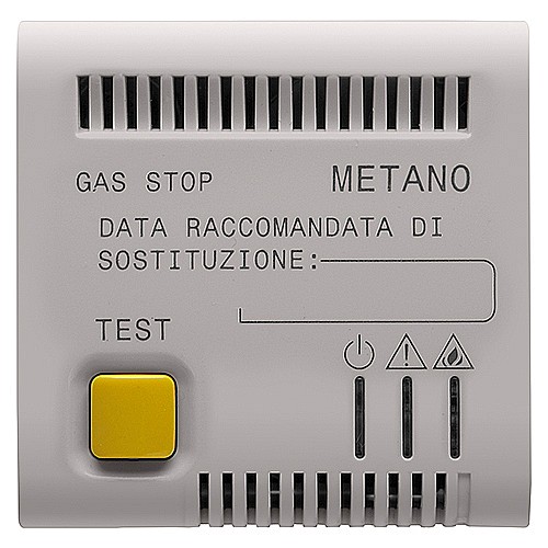 GW13712 Detector de gaz 12V AC/DC 2 module CH/Bej Satin [1]