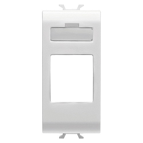 GW15431 Carcasa conector RJ45/HDMI/USB 1 modul CH/Alb Satin [1]