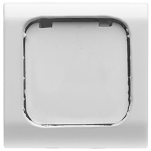 GW15542 Buton interschimbabil cu eticheta CH/Alb Satin [1]