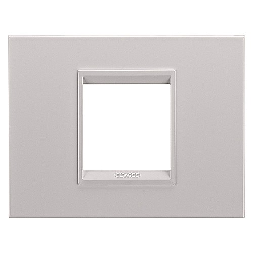 GW16202XL Rama Lux monocrom 2 module CH/Bej Satin [1]
