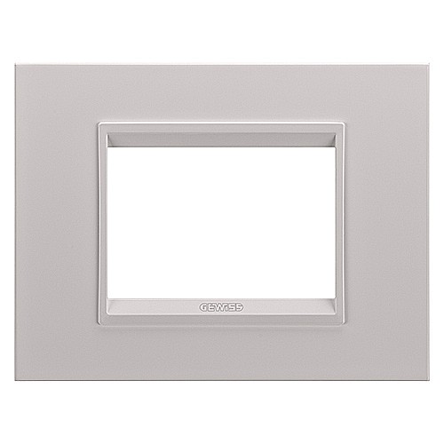 GW16203XL Rama Lux monocrom 3 module CH/Bej Satin [1]