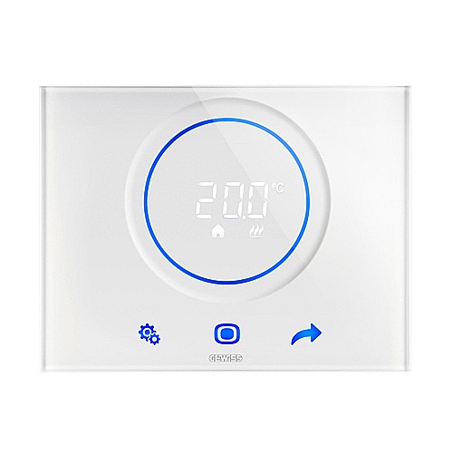 GW16974CB Termostat KNX Ch Ice CH/Alb [1]