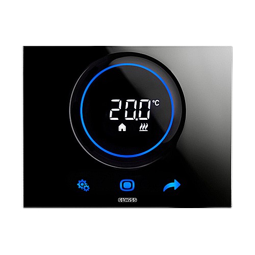 GW16974CN Termostat KNX Ch Ice CH/BK [1]
