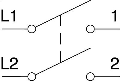 Int. Bipolar 1M TEM 16A IP20 Argintiu [5]