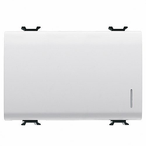 Intrerupator cap scara iluminabil 1P 16AX 3 module CH/Alb [1]
