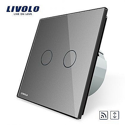 Întrerupător draperie wireless gri [1]