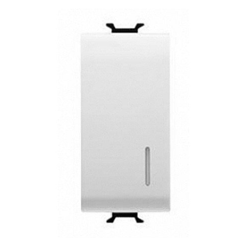 Intrerupator iluminabil 1P 16AX 1 modul CH/Alb [1]