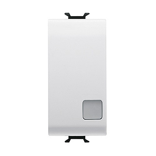 Intrerupator iluminabil 1P 16AX 1 modul CH/Alb [1]