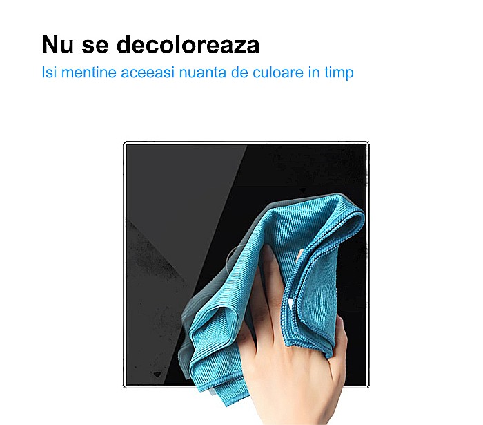 Modul intrerupator dublu tactil, cap scara / cap cruce, Generatia Noua [10]