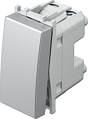Intrerupator Simplu TEM 1M 16A IP20 Argintiu [2]