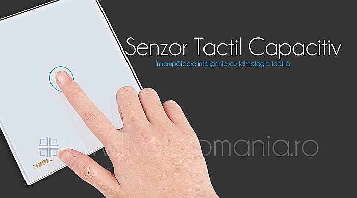 Întrerupător simplu, wireless + telecomandă tip breloc gri [3]