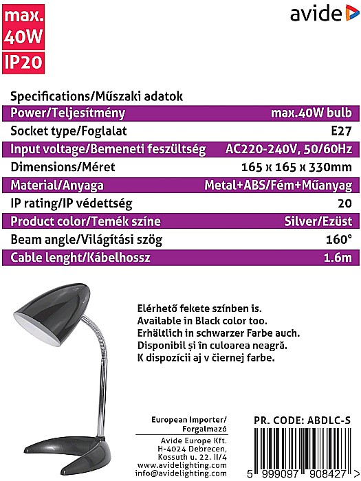 Lampa Birou Basic Base S [3]