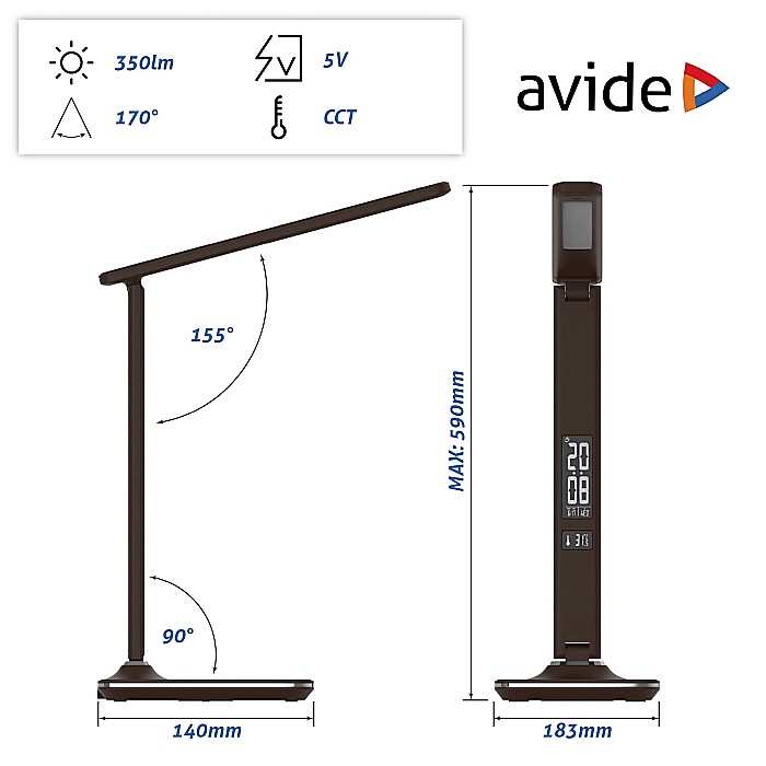 Lampa Birou Office Leather Calendar [2]