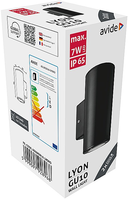 Lampa exterior Lyon 2xGU10 IP65 [2]