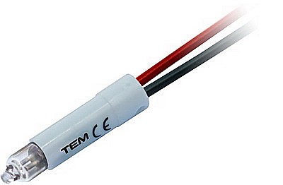 Led alb-orang 220V TEM, Set 10 buc [2]