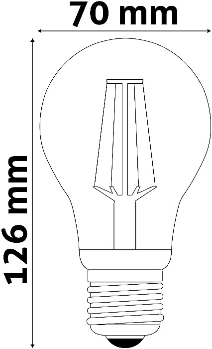 LED Filament Glob A65 High Lumen [2]