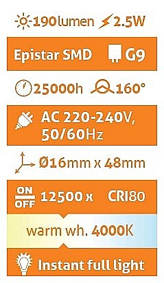 LED G9 [2]
