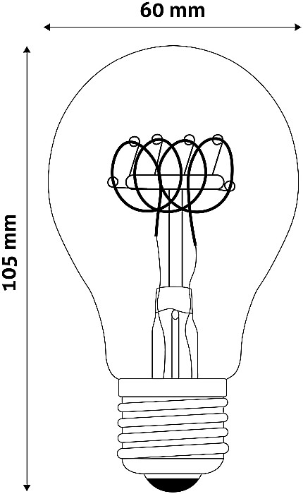 LED Soft Filament Glob [2]