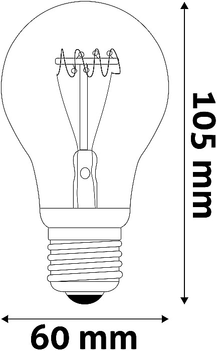 LED Soft Filament Glob [4]