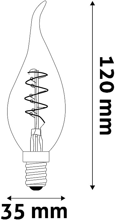 LED Soft Filament Lumanare Flacara [4]