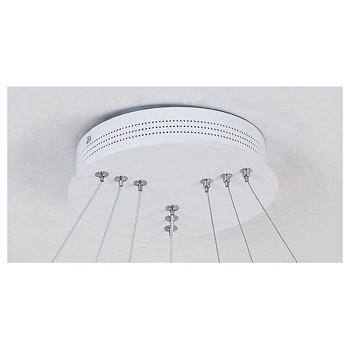 Lustra LED 150W, 14250lm - 50 000 ore, LED Market, 9622 ACRILYC 3 inele 800/600/400mm, 4000K lumina naturala [2]