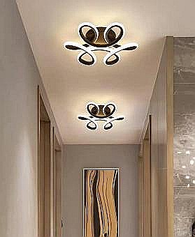 Lustra LED 3 functii Octopus 30W negru [1]