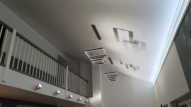 LUSTRA LED DIMABILA CU TELECOMANDA 3 FUNCTII MARO 150W [2]