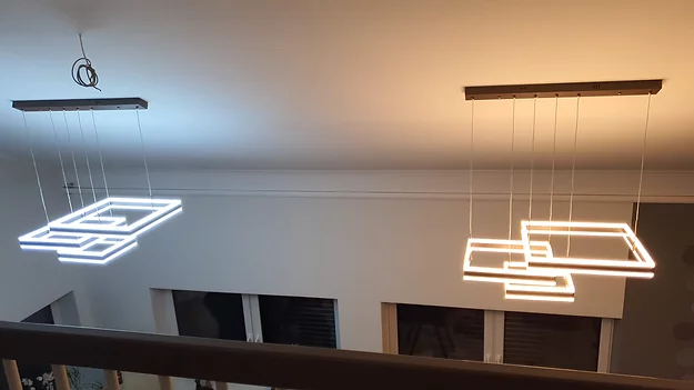 LUSTRA LED DIMABILA CU TELECOMANDA 3 FUNCTII MARO 150W [5]
